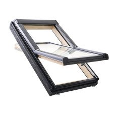Вікно мансардне Roto Designo R45 H200 (Дерево) 54x78 см