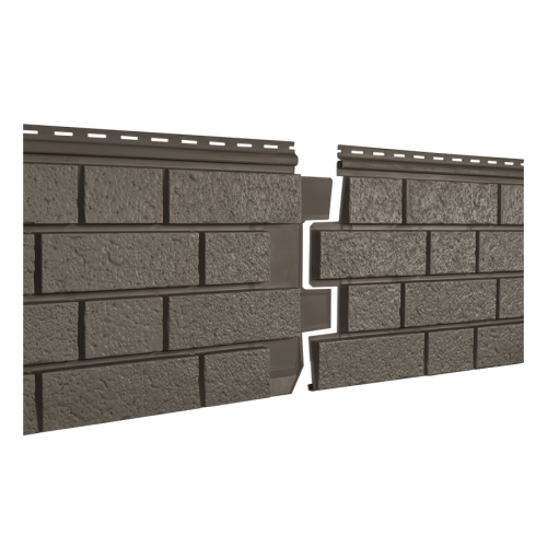 Сайдинг виниловый Ю-Пласт Stone-House S-Lock Клинкер Бежевый