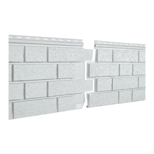 Сайдинг виниловый Ю-Пласт Stone-House S-Lock Клинкер Дымчатый