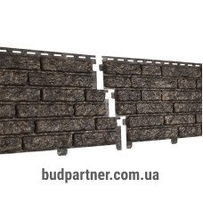 Сайдинг вініловий Ю-Пласт Stone-House Кварцит Коричневий