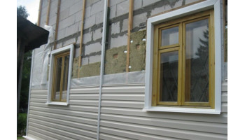 Утепление дома сайдингом