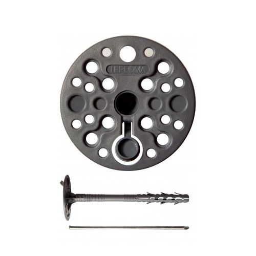 Дюбель зонтик с металлическим гвоздем и термозаглушкой 200 мм