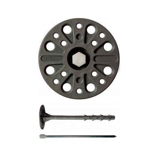 Дюбель зонтик с полиамидным гвоздем и термоголовкою 160 мм 