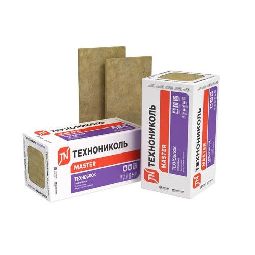 Базальтовый утеплитель Технониколь Техноблок Стандарт 1200х600х50 (5,76 м2)
