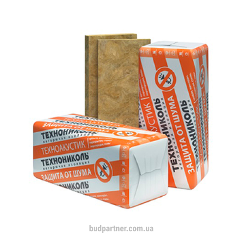 Базальтовый утеплитель Технониколь Техноакустик 1200х600х50 (8,64 м2)
