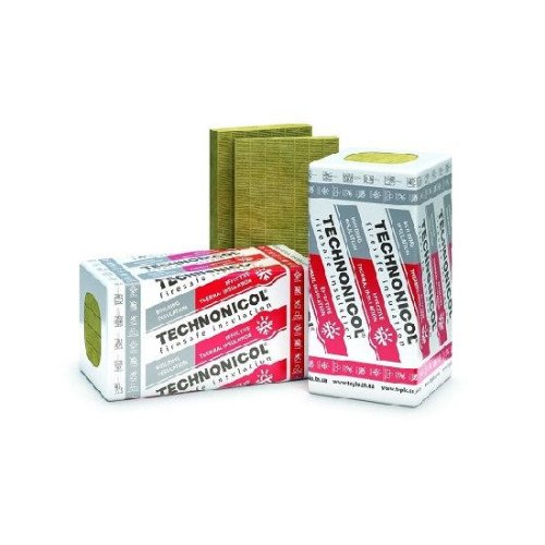 Базальтовый утеплитель Технониколь Технофас Эффект 1200х600х50 (2,88 м2)