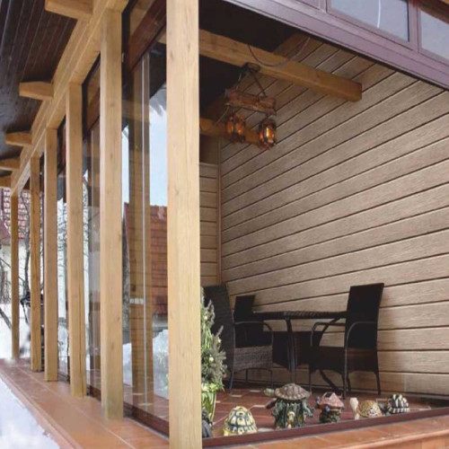 Сайдинг виниловый Ю-Пласт Timberblock Кедр Светлый