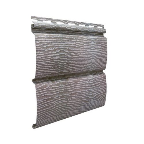 Сайдинг вініловий Ю-Пласт Timberblock Дуб Сріблястий