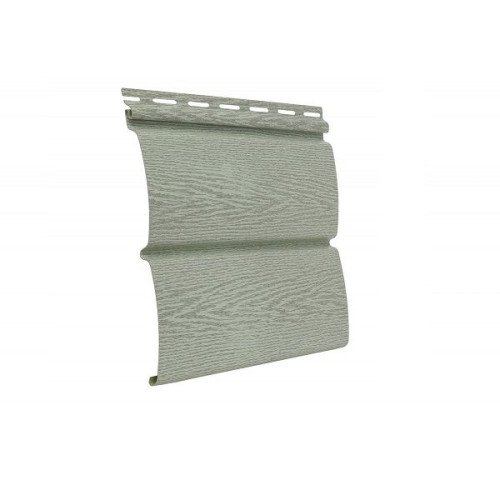 Сайдинг вініловий Ю-Пласт Timberblock Ясень Прованс Зелений