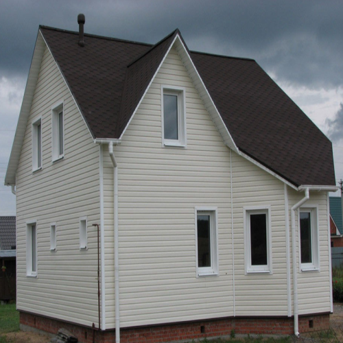 Сайдинг виниловый Ю-Пласт Корабельный брус Белый