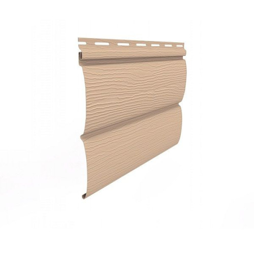 Сайдинг виниловый Ю-Пласт Блок-Хаус Бежевый