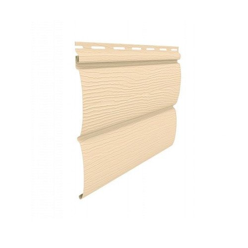 Сайдинг вініловий Ю-Пласт Блок-Хаус Кава з молоком