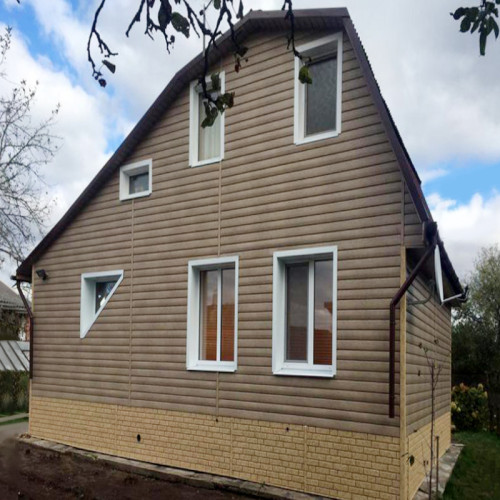 Сайдинг виниловый Ю-Пласт Timberblock Дуб Золотой