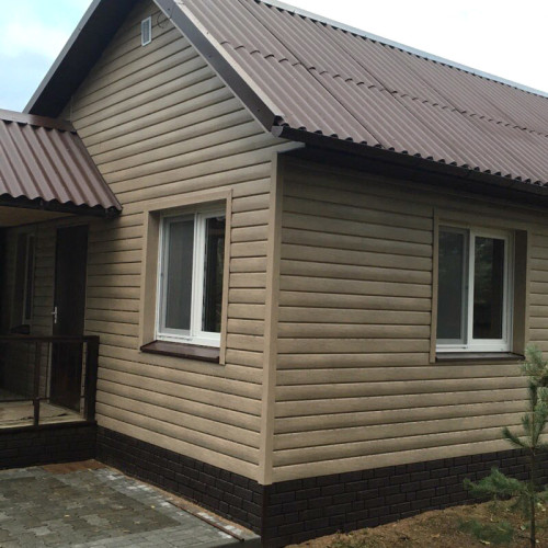 Сайдинг виниловый Ю-Пласт Timberblock Дуб Золотой