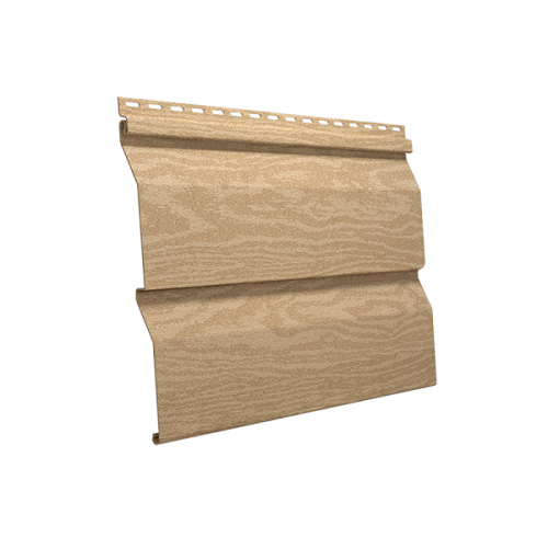 Сайдинг виниловый Ю-Пласт Timberblock Кедр Янтарный