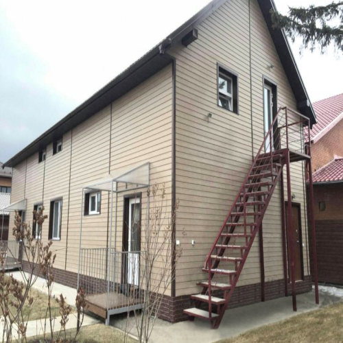 Сайдинг виниловый Ю-Пласт Корабельный брус Кофе с молоком Сайдинг виниловый Ю-Пласт Корабельный брус Кофе с молоком