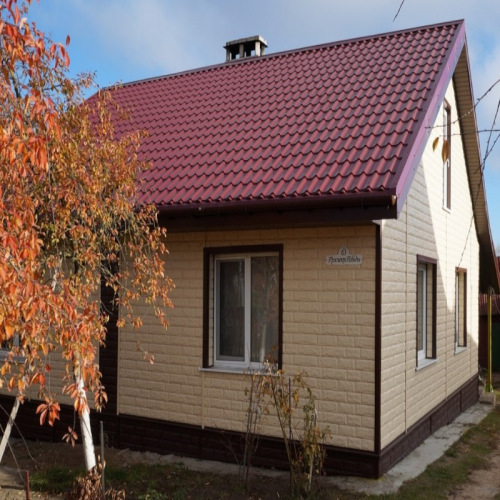 Сайдинг виниловый Ю-Пласт Корабельный брус Кремовый