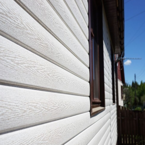 Сайдинг виниловый Ю-Пласт Timberblock Ясень Беленый 