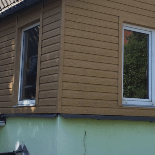 Сайдинг вініловий Ю-Пласт Timberblock Кедр Натуральний