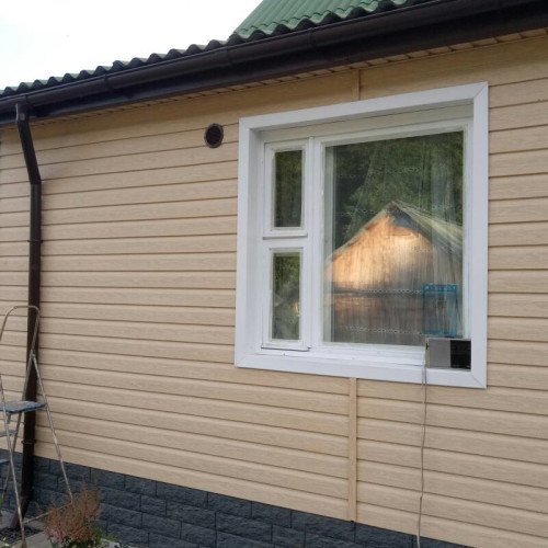 Сайдинг вініловий Ю-Пласт Timberblock Кедр Світлий