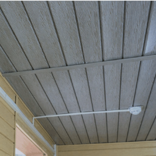 Сайдинг вініловий Ю-Пласт Timberblock Дуб Сріблястий