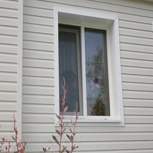 Сайдинг вініловий Ю-Пласт Корабельний брус Сірий