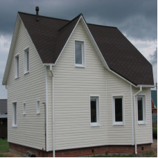 Сайдинг виниловый Ю-Пласт Корабельный брус Белый