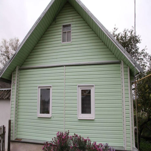 Сайдинг виниловый Ю-Пласт Корабельный брус Зеленый