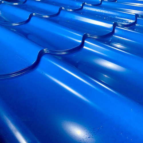 Металочерепиця Topaz (Корея) поліестер мат, глянець 0,40 мм