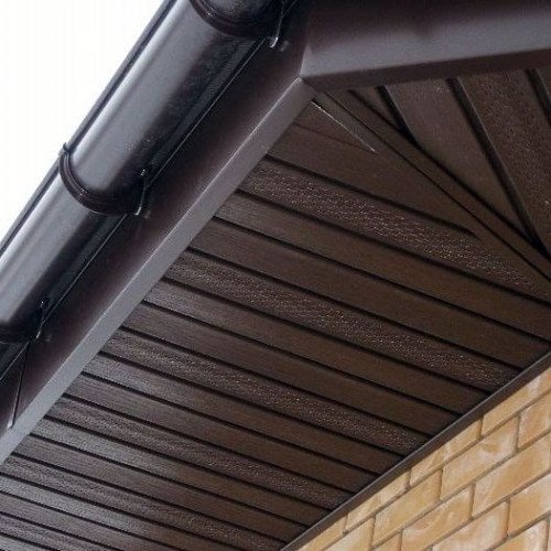 Bryza Софит для подшивки кровли Коричневый