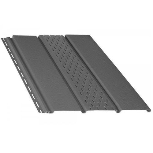 Bryza Софит для подшивки кровли Графитовый