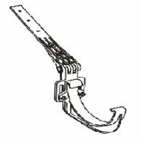 Plastmo Водосточная система Кронштейн желоба универсальный