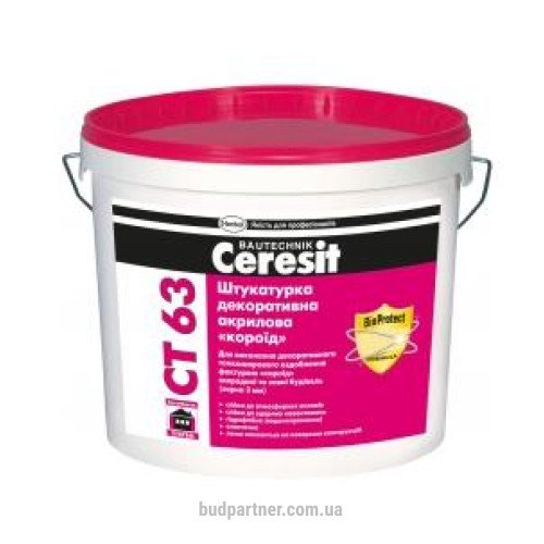 Ceresit CT-63/3 Штукатурка акриловая "Короед" 3,0 мм