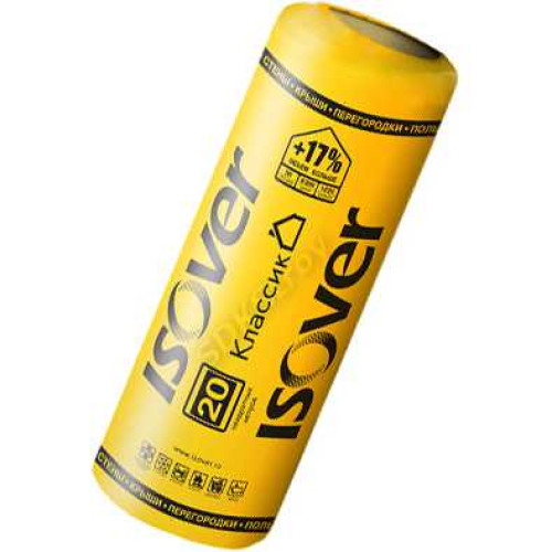 Утеплитель ISOVER CLASSIC ЭКО 1220х8200х2х50 (20м2)