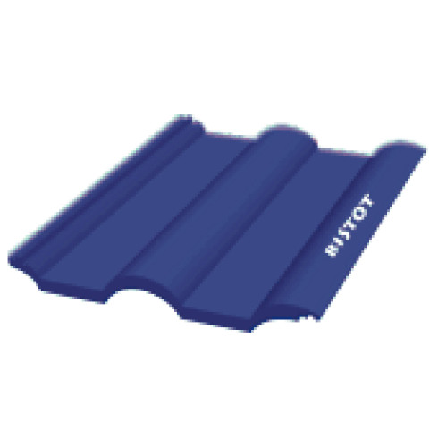 Полімерпіщана черепиця Bistot Класика синя