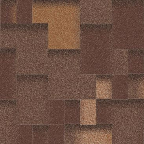 Битумная черепица Акваизол Акцент Горячий шоколад