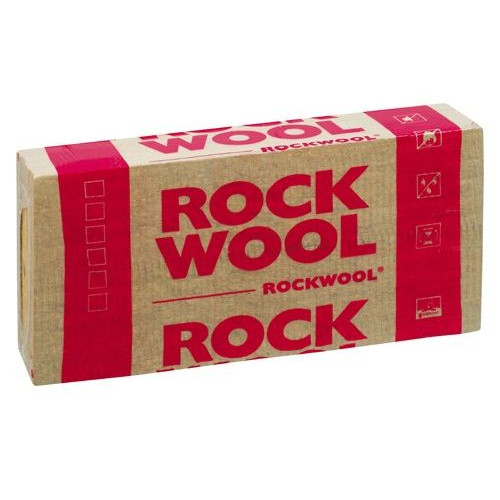 Rockwool Frontrock Max F Базальтовая вата для утепления фасада 1000x600x100 мм (2,4 м2)