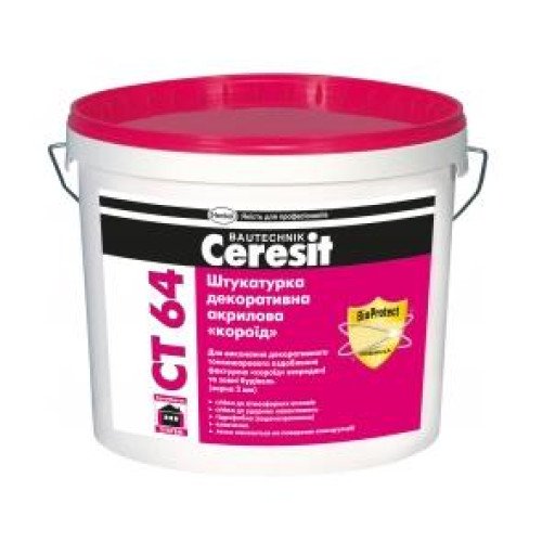 Ceresit CT-64/2 Штукатурка акриловая "Короед" 2,0 мм