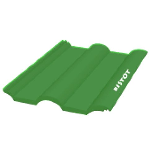 Полімерпіщана черепиця Bistot Класика зелена