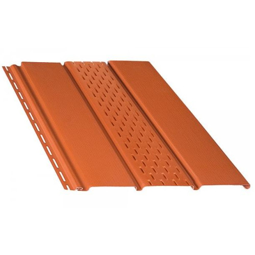 Bryza Софит для подшивки кровли Кирпичный