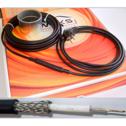 WOKS-30T двухжильный кабель для системы снеготаяния 394 Вт