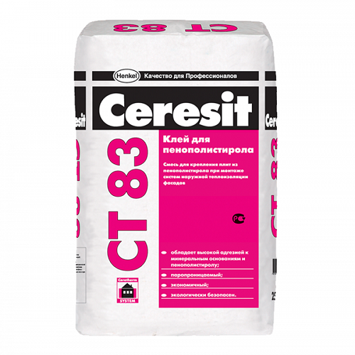 Ceresit CT-83 Клей для пенопласта 27 кг