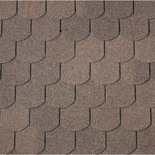 Битумная черепица  Superglass Biber (07) Dual Brown