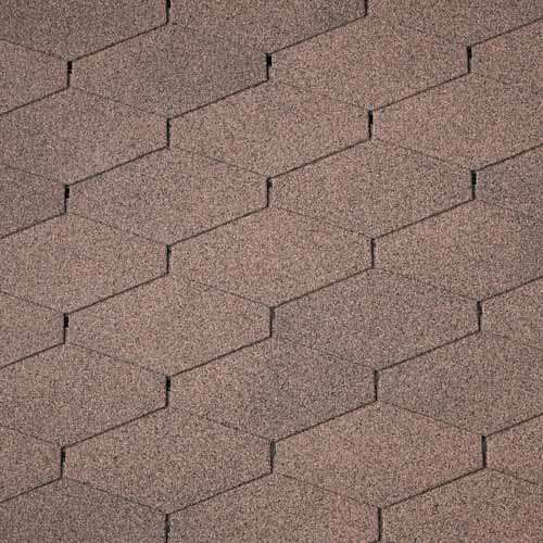 Битумная черепица  Diamant Plus (07) Dual Brown