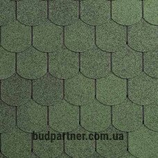 Бітумна черепиця Superglass Biber (03) Amazon Green
