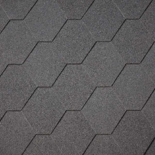 Битумная черепица  Armourshield Plus (01) Black