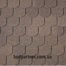 Бітумна черепиця Superglass Biber (07) Dual Brown
