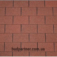 Бітумна черепиця Monarch 4T  (10) Tile Red