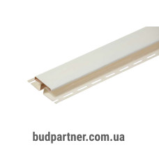 Планка FaSiding "соединительная" "Лён" Т-18. 3.05м