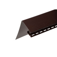 Планка FaSiding "приоконная" "Коричневый", 20см Т-05. 3.00м